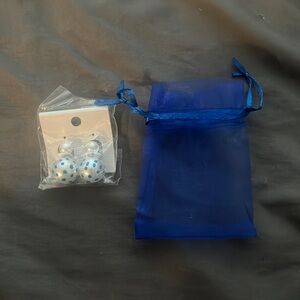 Double sided earrings